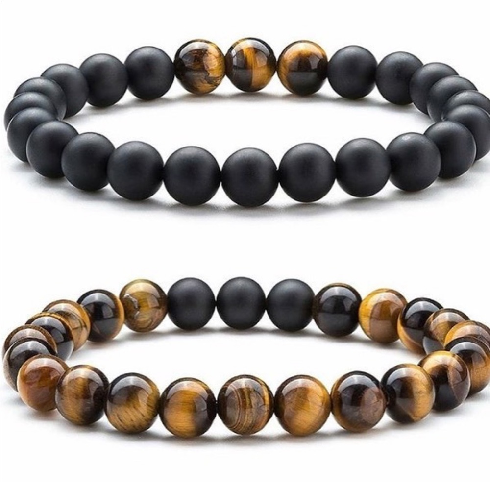 Handmade tiger eye bracelet